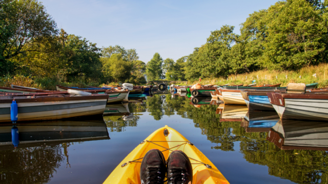 Kayak in Killarney