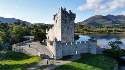 Ross Castle, Lough Leane, Killarney National Park, Co Kerry