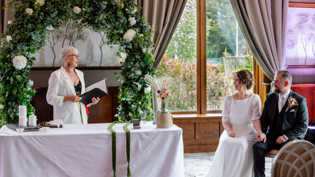 Wedding Ceremony at the Brehon Hotel
